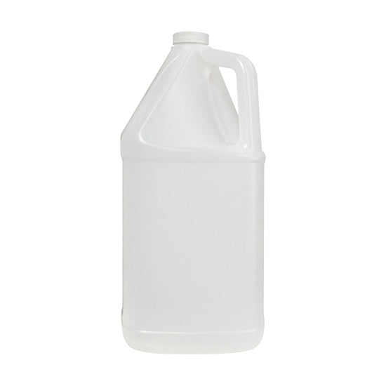 PROMO 4 Liter (4L) / 1 Gallon (1 gal) Natural HDPE Square Jug 38/400 | SKU: BSB-015