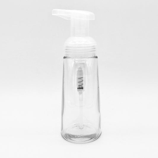 250ml Clear PET Foamer Bottle With Pump | SKU: BSB-116