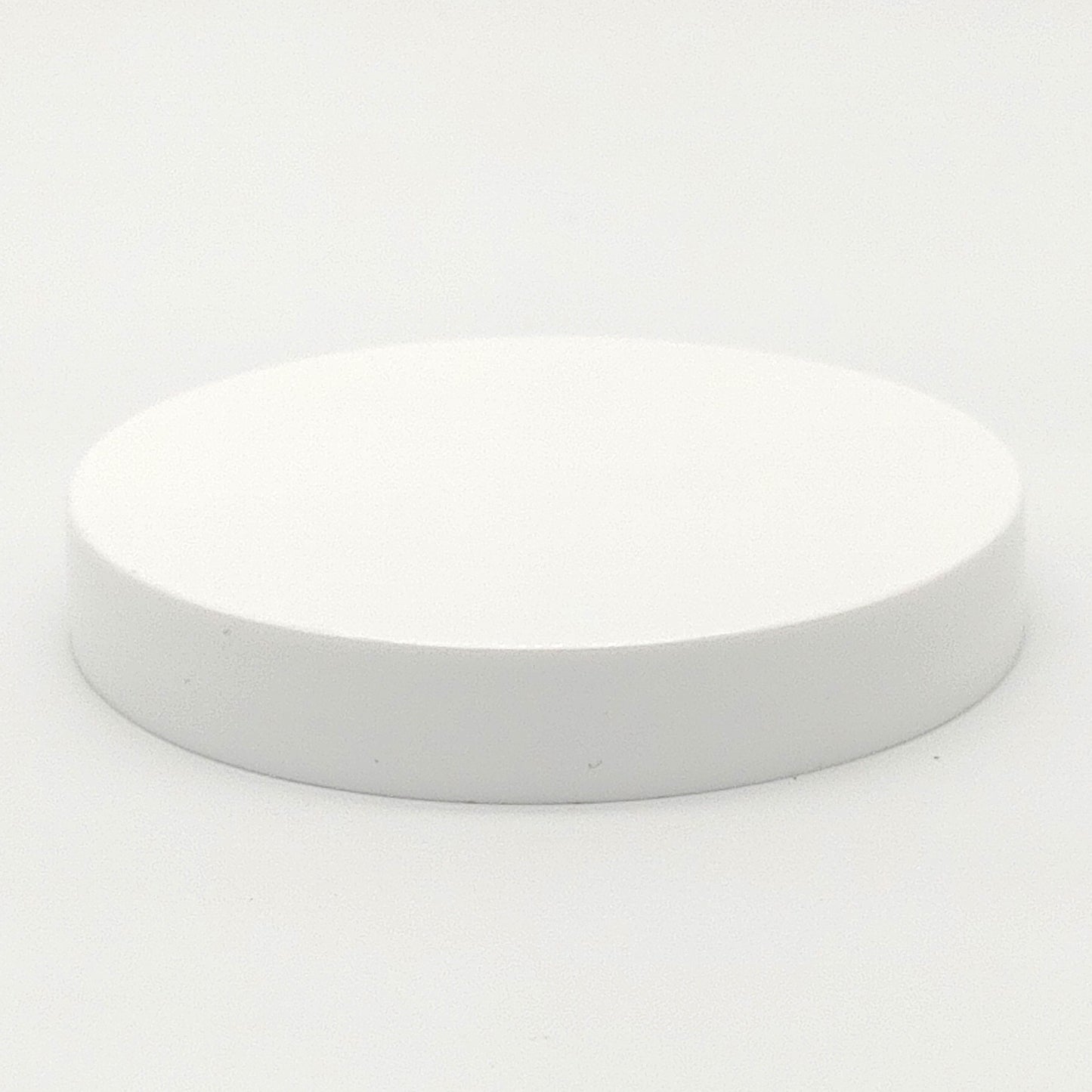 89/400 White Smooth Cap | BSC-191