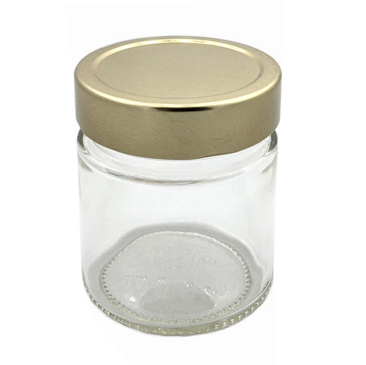 212ml Ergo Glass Jar with 70mm Metal Cap | SKU: BSJ-029