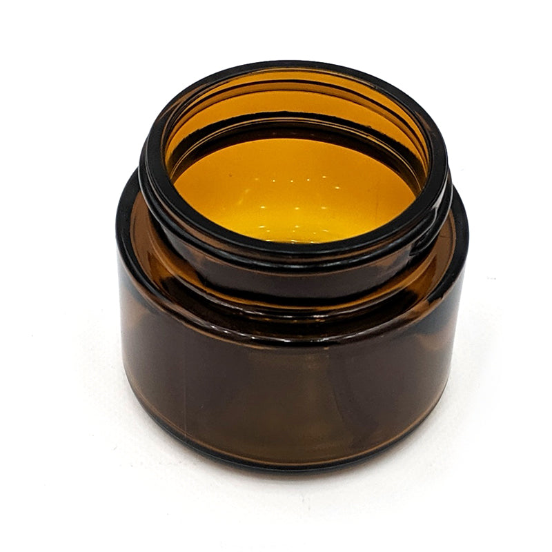 Pot en verre ambré de 2 oz 53/400 | SKU: BSJ-063