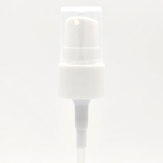 20/410 White Treatment Pump with Clear Cap | SKU: BSP-005