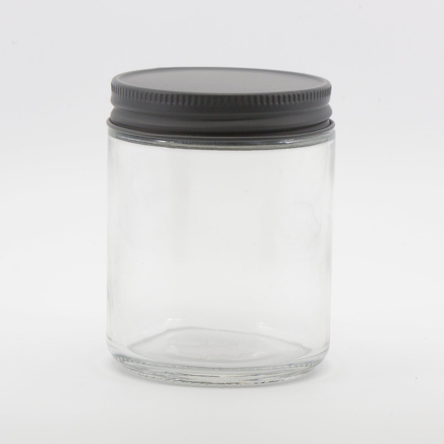 Bocal en verre transparent de 8 oz 70/400 SKU:BSJ-036