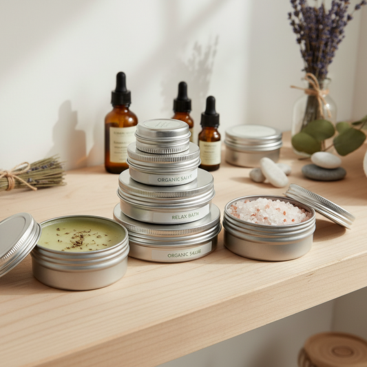 100gr Metal Screw Tin with Lid | SKU: BSJ-071