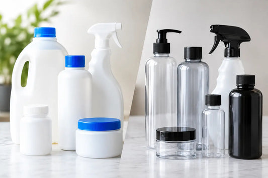 HDPE Versus Polypropylene Bottles Compared