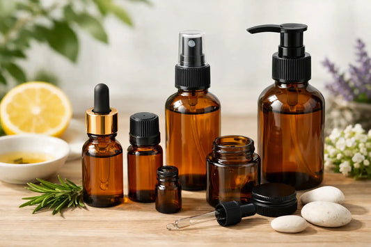 Choosing Amber Glass Bottles for Essential Oils