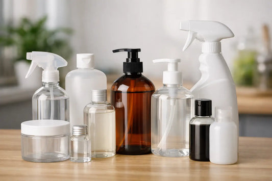 Choosing Household Cleaning Product Bottles
