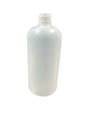 Bouteille ronde Boston en PEHD blanc 24/410 de 500 ml SKU:BSB-075