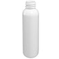 2oz White PET Cosmo Round Bullet Bottle 20/410 | SKU:BSB-045