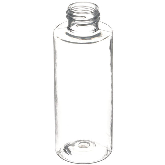 4oz Clear PET Cylinder 24/410   SKU:BSB-052