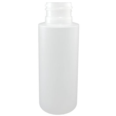 2oz Natural HDPE Cylinder 24/410   SKU:BSB-092