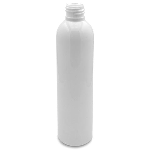 8oz White PET Bullet Cosmo Round 24/410   SKU:BSB-109