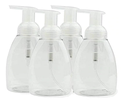 250ml Clear PET Foamer Bottle With Pump | SKU: BSB-116