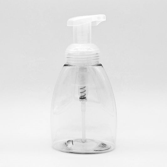 250ml Clear PET Foamer Bottle With Pump | SKU: BSB-116