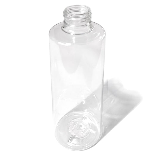 8oz Clear PET Cylinder 24/410   SKU:BSB-157