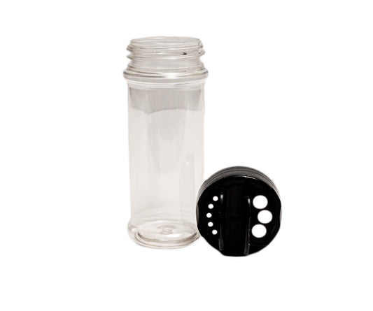 5.5oz / 175ml Spice Bottle with Black Spice Cap | SKU:BSB-202