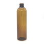 10oz (300ml) Amber PET Bullet/Cosmo Round Bottle 24/410 | SKU: BSB-218