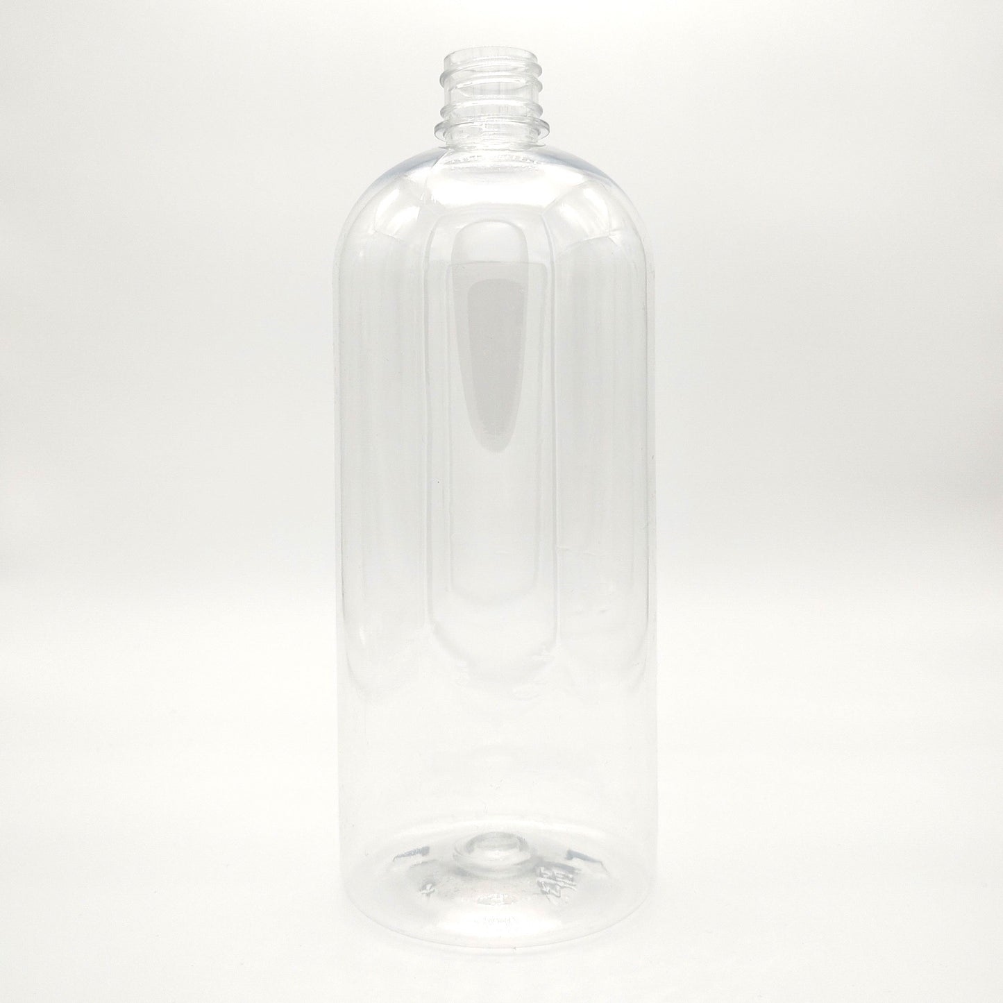 32oz (1L) Clear Pet Boston Round Bottle 28/410 | SKU: BSB-221