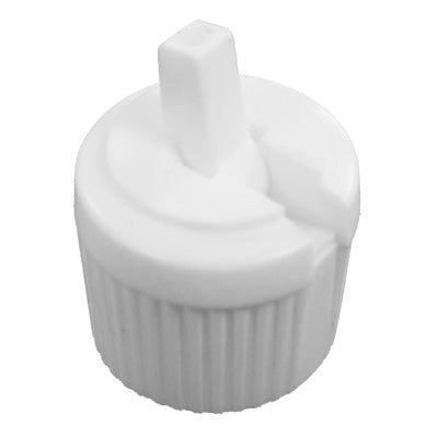 28/400 White Lock Top Cap | SKU: BSC-016