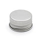 20/410 Silver Metal Cap With Liner   SKU:BSC-079