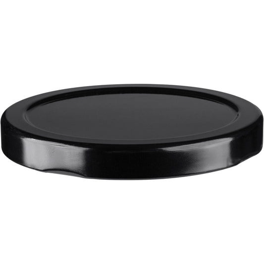 Bouchon en métal noir torsadé de 70 mm SKU:BSC-126