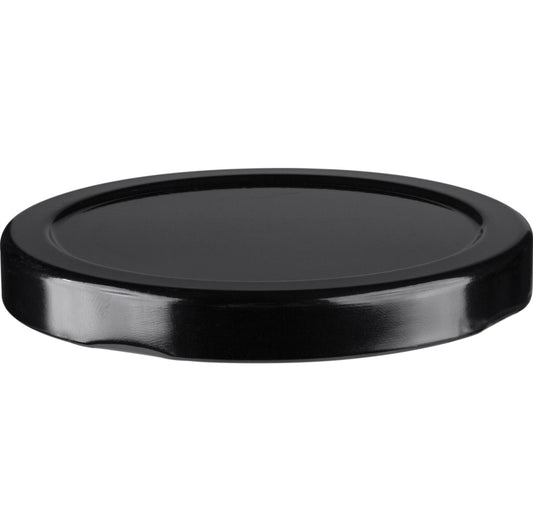 Bouchon en métal noir torsadé de 58 mm SKU:BSC-150