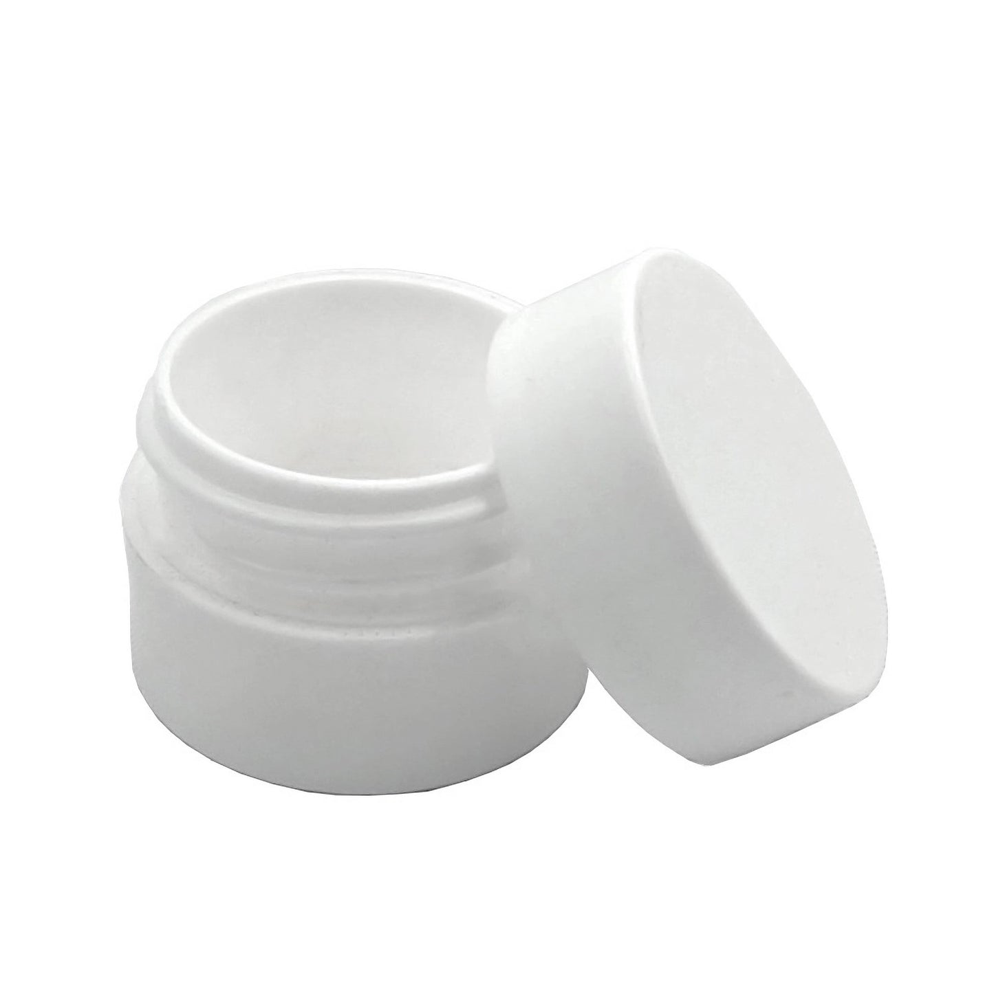 1/4oz White PP Jar with 33/400 White Cap | SKU: BSJ-021