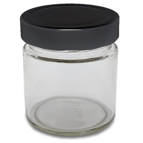 212ml Ergo Glass Jar with 70mm Metal Cap | SKU: BSJ-029