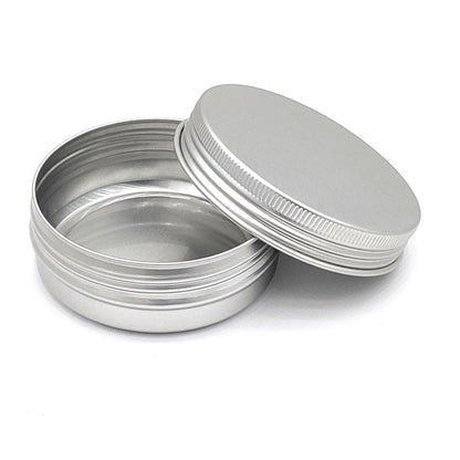 Boîte à vis en métal argenté 30 g Réf. : BSJ-052