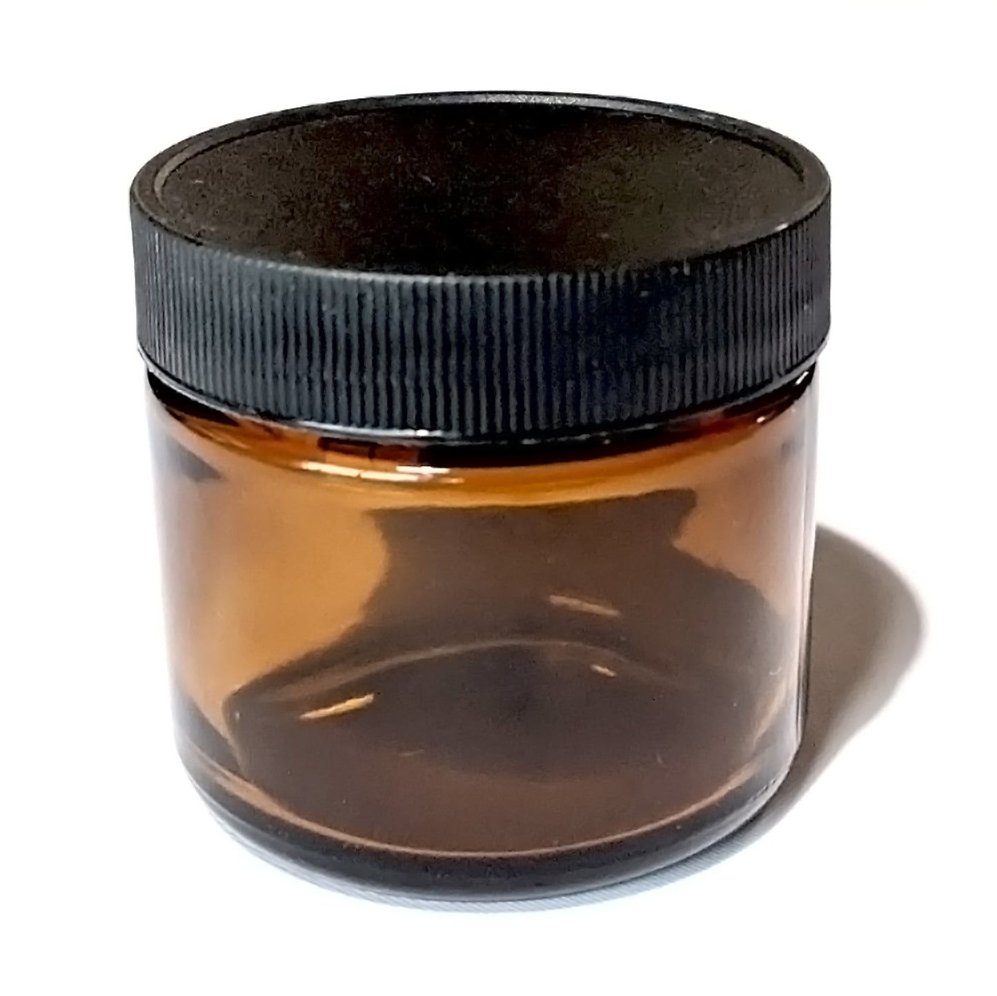 Bocal en verre ambré de 2 oz 53/400 avec bouchon SKU:BSJ-063B