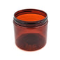 16oz Amber PET Jar 89/400   SKU:BSJ-083