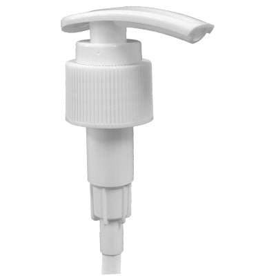 24/410 White Lotion Pump   SKU:BSP-001