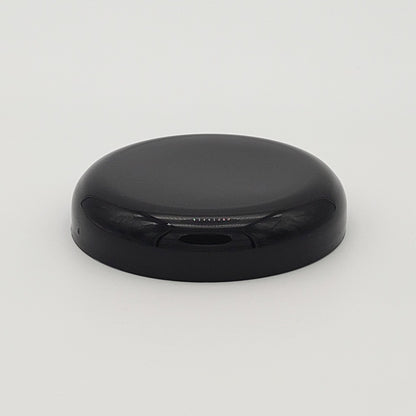 4oz Black PP Double Wall Round Base Jar with 70/400 Dome Cap | SKU: BSJ-091