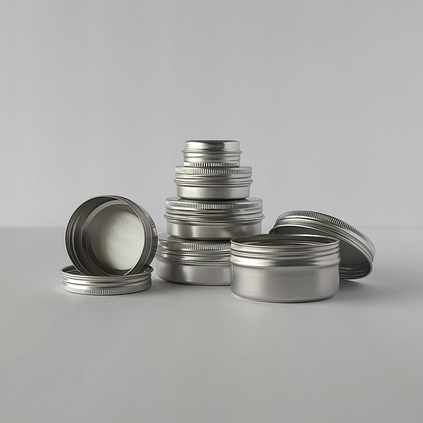 100gr Metal Screw Tin with Lid | SKU: BSJ-071