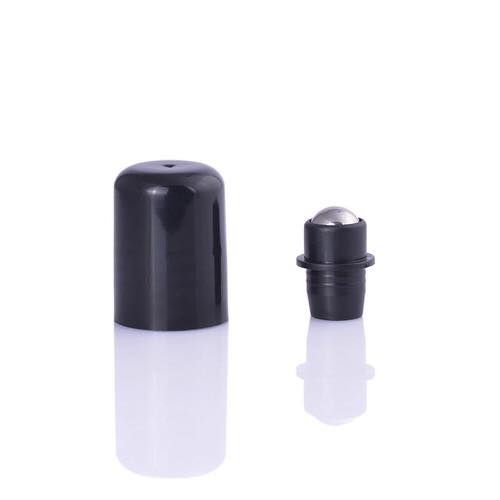 18MM Metal Roll-on Ball with Black Cap 10ml-15ml-30ml-100ml   SKU:BSC-197