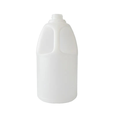 1LT Natural HDPE Bell Round Handle Bottle 28/400 | SKU: BSB-164