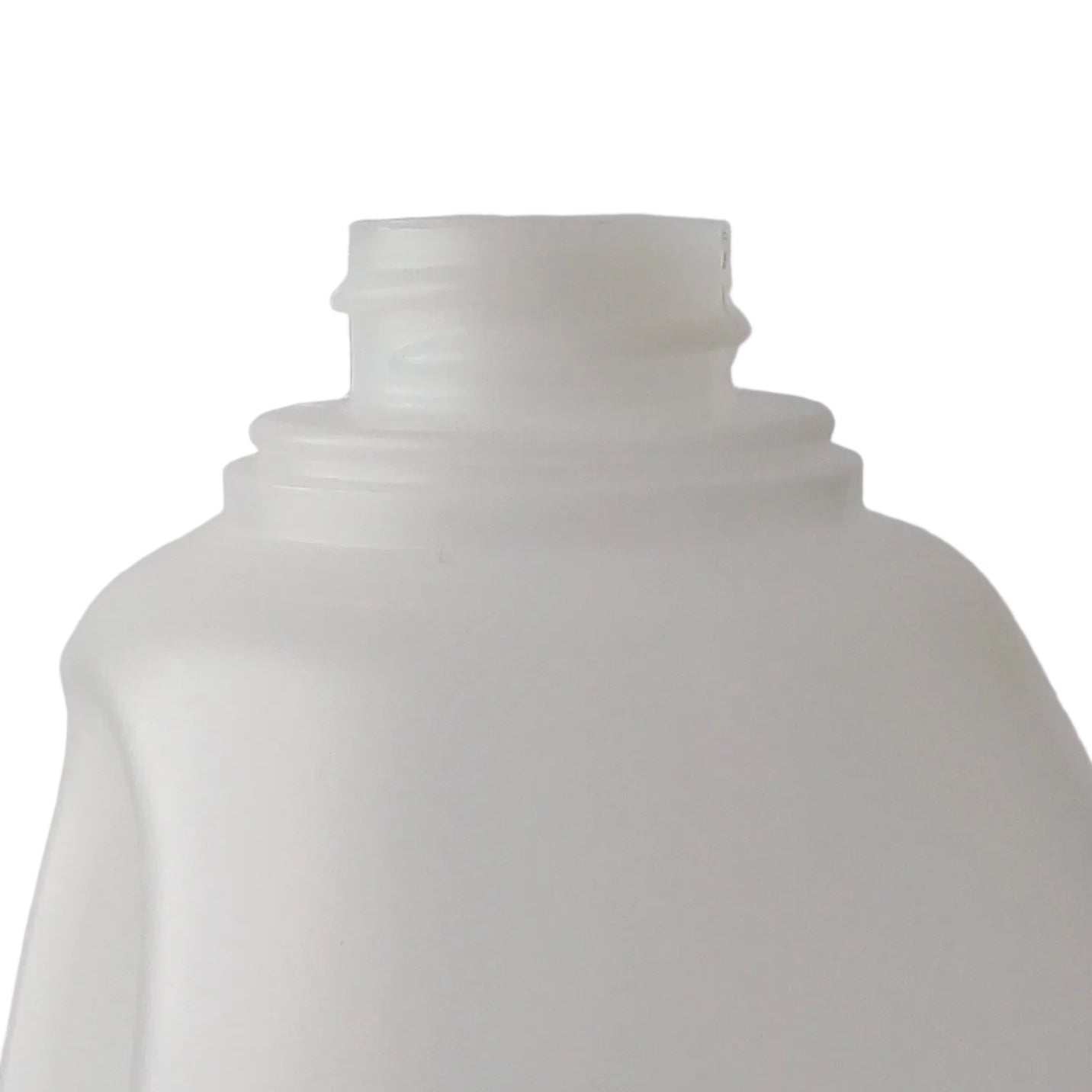 1LT Natural HDPE Bell Round Handle Bottle 28/400 | SKU: BSB-164